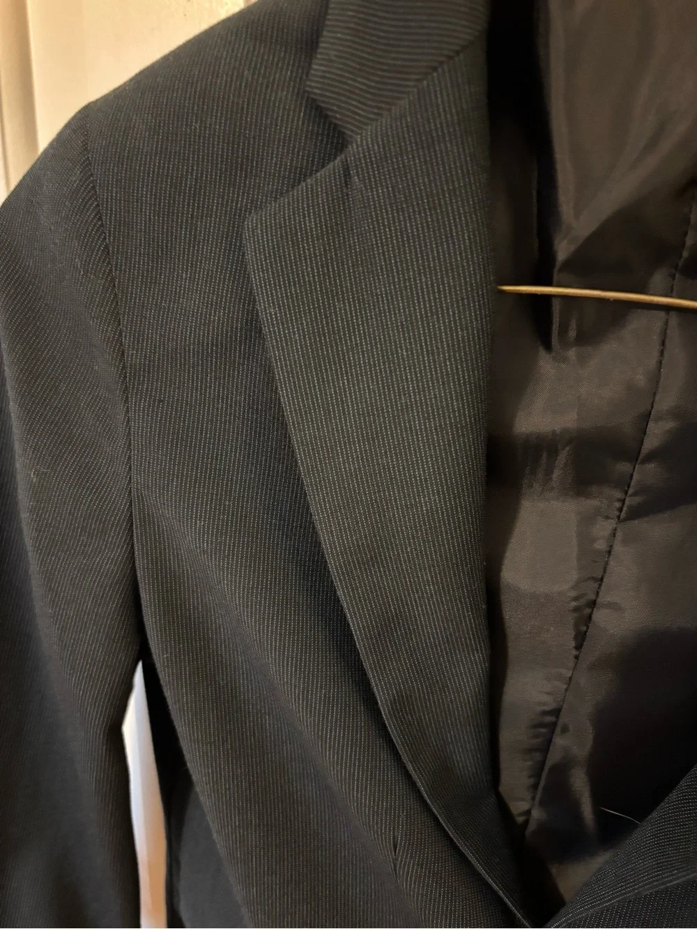 Izod Boys' Navy Two-Button Suit Jacket & Pants